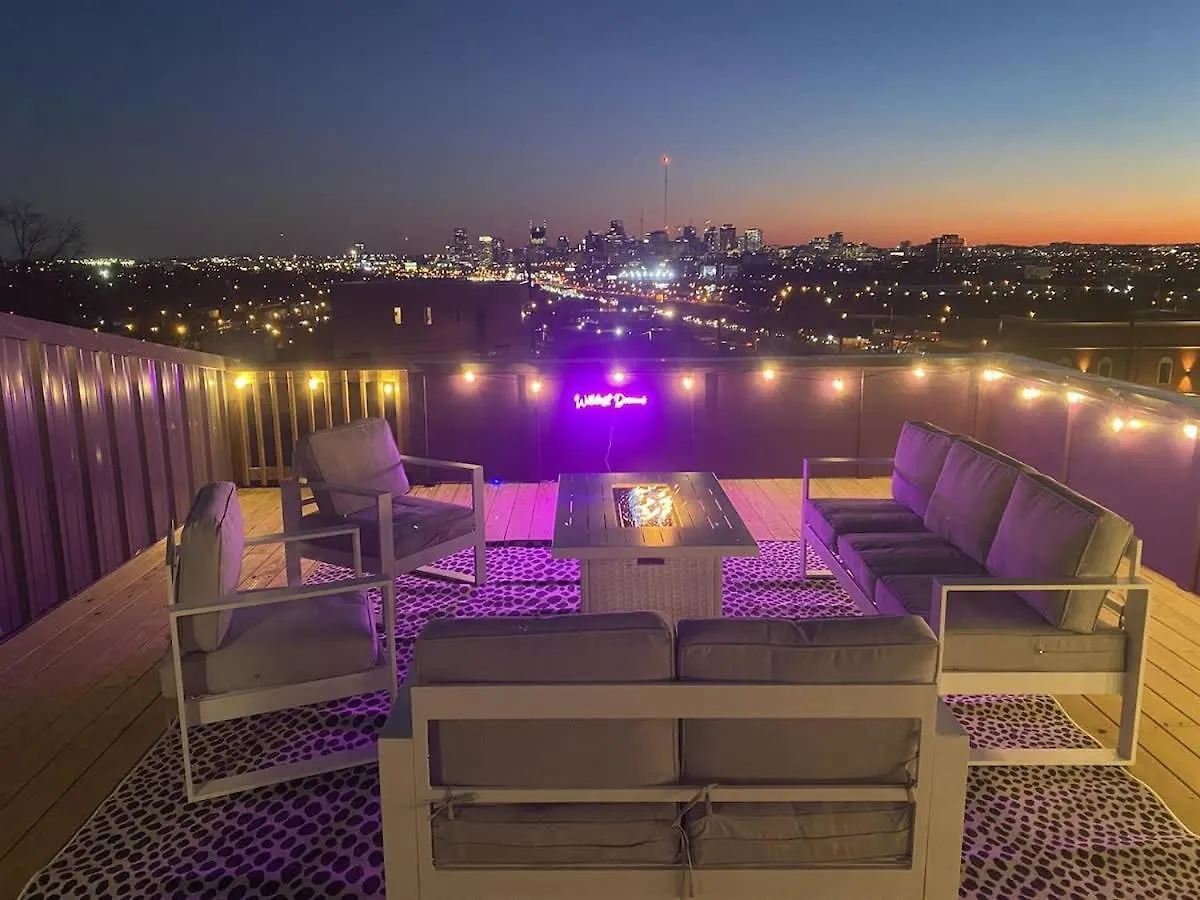 Rooftop Skyline Views - Private Hot Tub - Fire Pit Nashville 0*,  United States