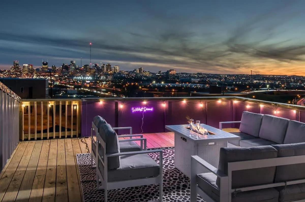 Rooftop Skyline Views - Private Hot Tub - Fire Pit Nashville