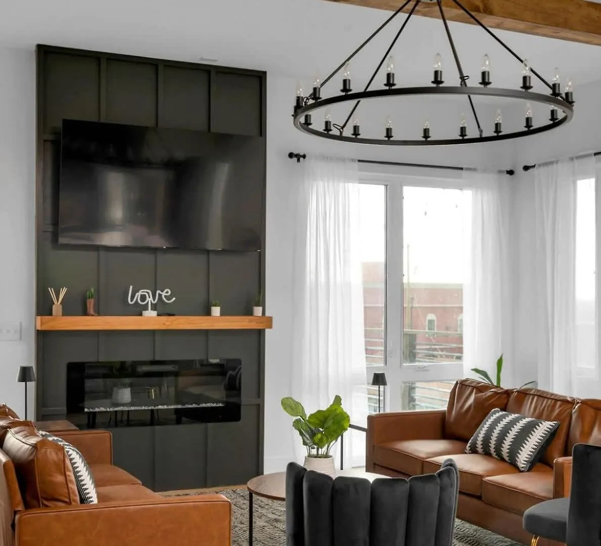 Rooftop Skyline Views - Private Hot Tub - Fire Pit Nashville Holiday home